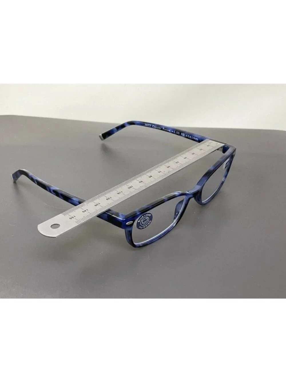 Peepers Cooper Focus blue Light Reading Glasses +1.00 Blue Tortoise